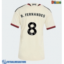 Fotballdrakt Dame Manchester United Bruno Fernandes #8 Tredjedrakt 2026-27 Kortermet